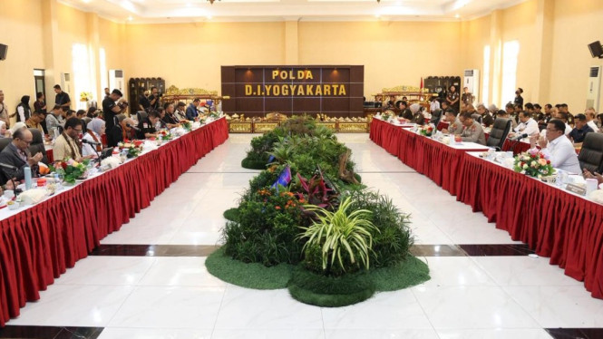 Rapat Kerja Komisi III DPR RI dan Polda DIY