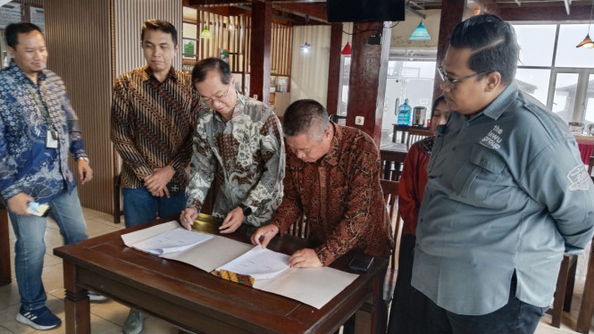 MoU The Lawu Grup dengan GlobalTix