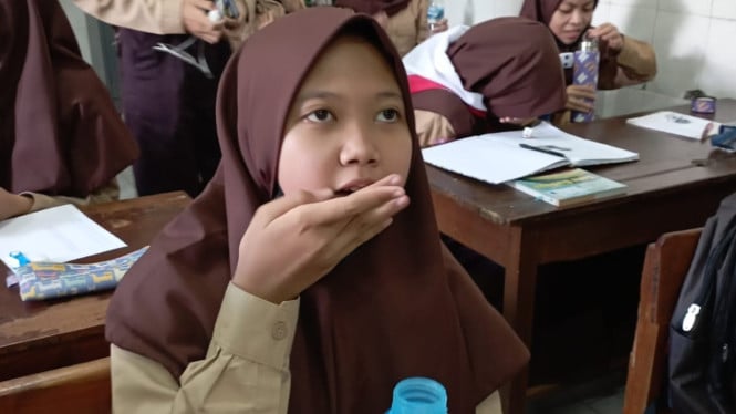 Siswa SMP di Kota Yogya terima tablet tambah darah