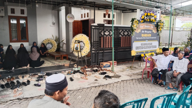 Suasana Haryadi Korban pesawat di Karanganyar