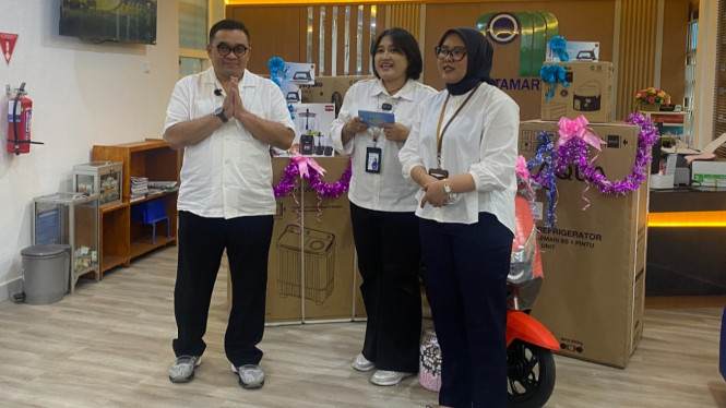 PDAM Tirtamarta Kota Yogya berbagi hadiah