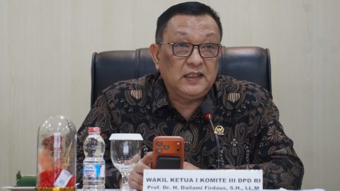 Ketua I Komite III DPD RI, Prof. Dailami Firdaus