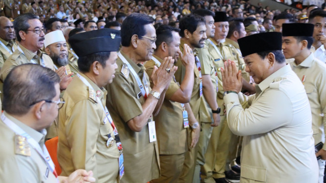 Gubernur DIY saat menghadiri Rakornas di Bogor