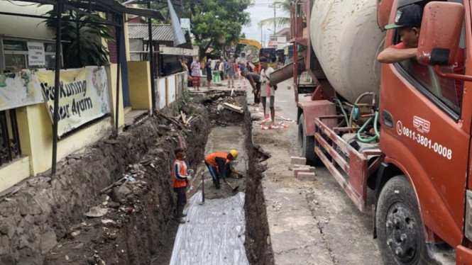 Pencegahan genangan dengan drainase