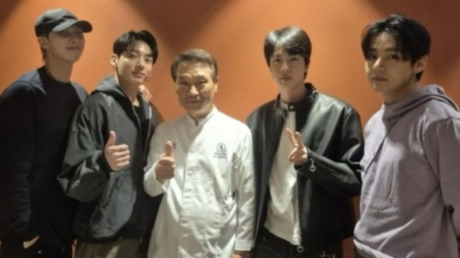 Koki ternama Hou Deok-juk dan BTS