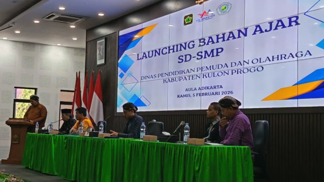 Launching Bahan Ajar SD dan SMP Kulonprogo