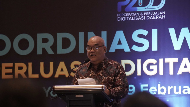 KGPAA Paku Alam X, saat membuka Rapat Koordinasi P2DD