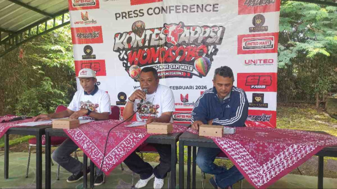 Konferensi Pers Kontes Sapi Wonosobo 2026.