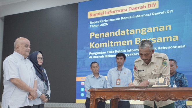 Komitmen mitigasi Informasi Daerah DIY