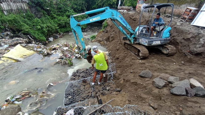 Perbaikan talud di Yogya dikebut
