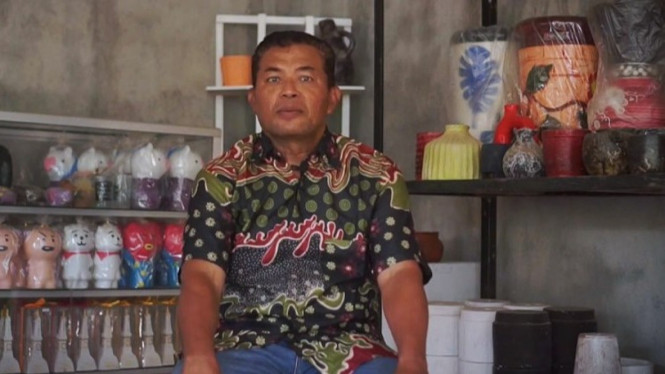 Abdul Rasyid pengrajin gerabah Bantul