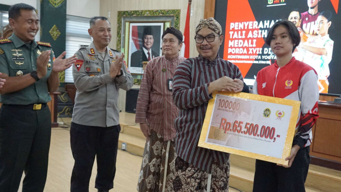 Tali asih atlet Yogya senilai Rp 6,1 miliar