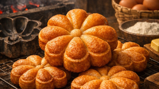Roti Kembang Waru dari Kotagede Yogya