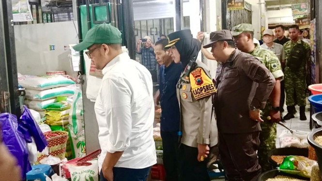 Bupati Batang dan Forkopimda Sidak Pasar Jelang Lebaran