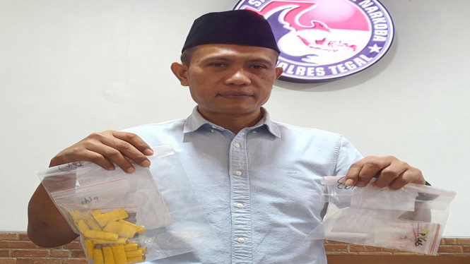 Kasat Resnarkoba Polres Tegal AKP Indra Irnawan