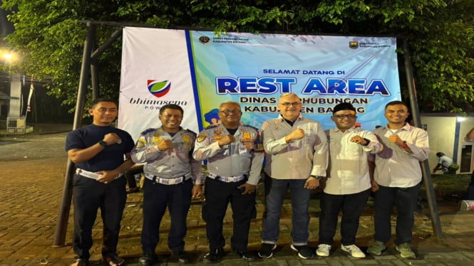 Rest Area Nyaman Dishub Batang bersama BPI