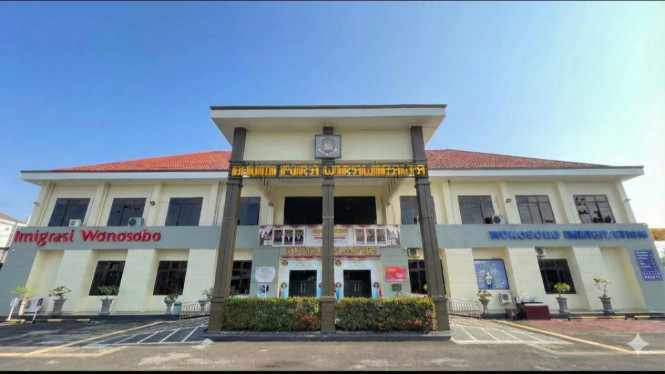 Suasana Kantor Imigrasi Wonosobo.