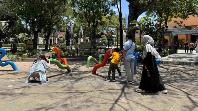 Kawasan bermain Taman Pintar Yogya