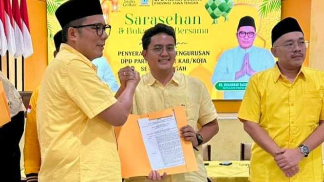 Ilyas Akbar Resmi Kantongi SK Kepengurusan Golkar Karanganyar