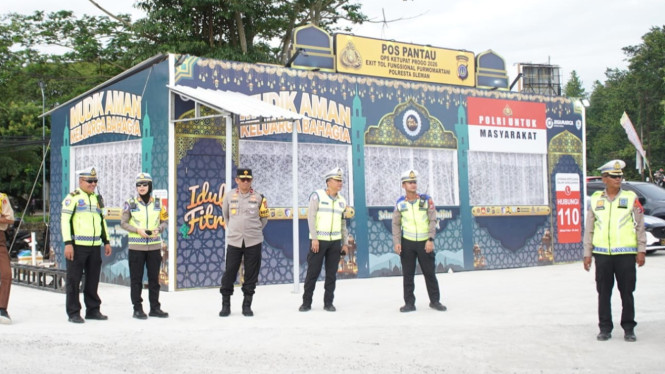 Wakapolda DIY tinjau gerbang Tol Solo–Yogyakarta