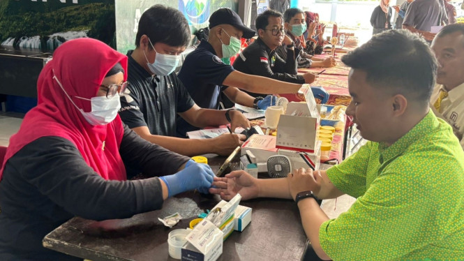 Pemeriksaan sopir bus di Terminal Kota Yogya