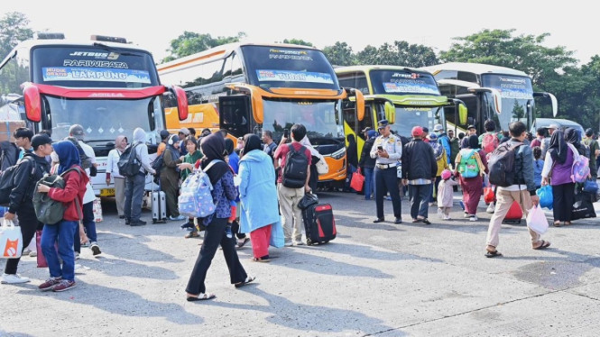 Para pemudik Lebaran 2026