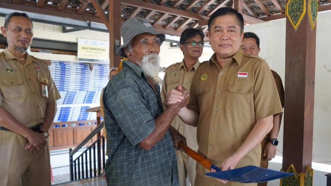 Proyek padat karya infrastruktur Yogya dimulai