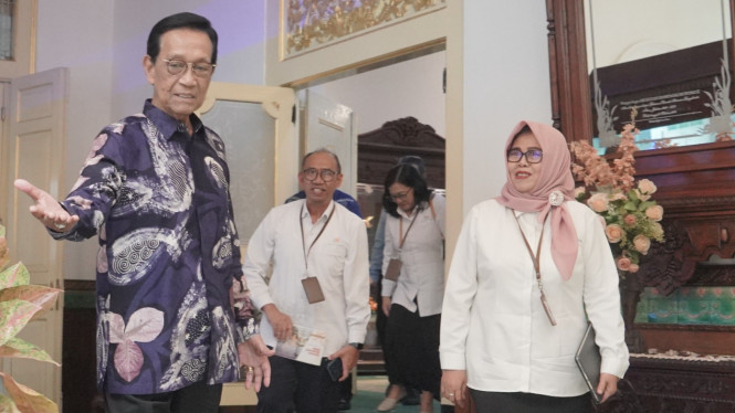Audiensi BPS DIY dengan Sri Sultan HB X