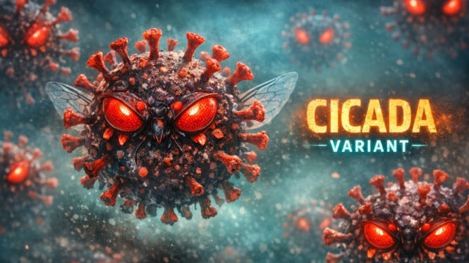 Cicada belum terdeteksi di Indonesia