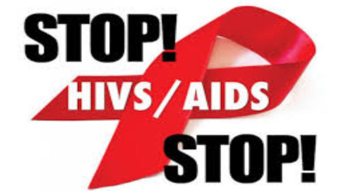 Ilustrasi simbol pita merah sebagai lambang solidaritas terhadap penyintas HIV/AIDS, sekaligus ajakan untuk menghentikan diskriminasi
