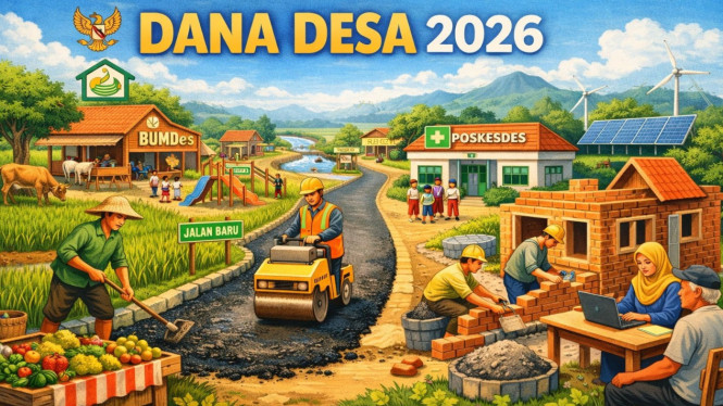 Pembangunan desa dengan Dana Desa