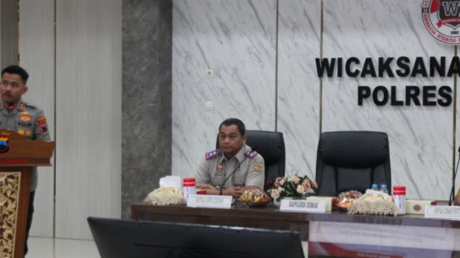 Kapolres Demak AKBP Arrizal Samelino Gandasaputra