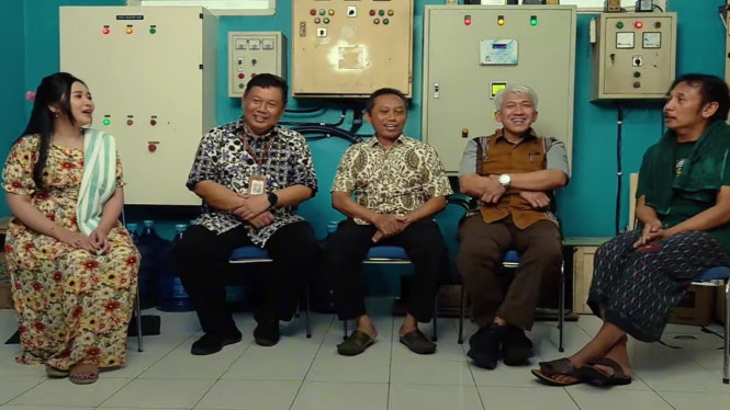 Wakil Ketua DPRD Sleman, Hasto Karyantoro, ngobrol bareng PDAM Tirta Sembada