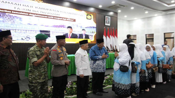Bupati Kulonprogo lepas calon haji asal Kulonprogo