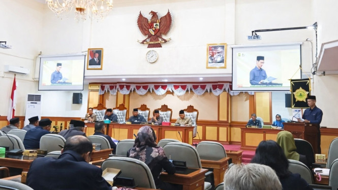 Rapat Paripurna rekomendasi atas Laporan Keterangan Pertanggungjawaban Bupati Kulonprogo Tahun Anggaran 2025