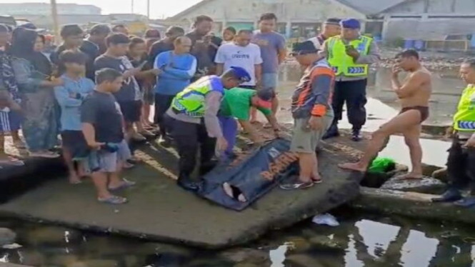 Lokasi Penemuan Mayat laki laki Tanpa Identitas di Desa Ujung Batu Jepara