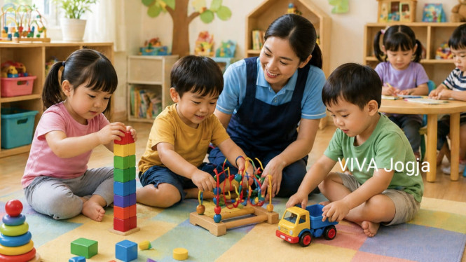 Pengawasan tempat penitipan anak di Karanganyar diperketat melalui aplikasi Tamasya untuk memastikan keamanan dan kualitas pengasuhan anak