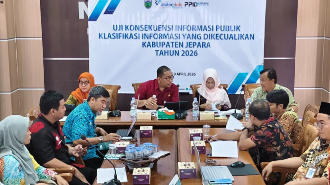 Kepala Diskominfo Jepara Budhi Sulistyawan, sekaligus Pejabat Pengelola Informasi