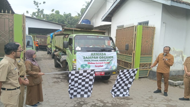 Penerapan sistem pengambilan sampah terpilah di Bantul