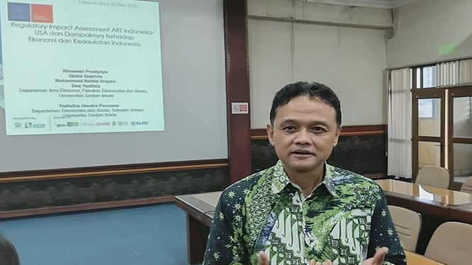Dosen Fakultas Ekonomika dan Bisnis Universitas Gadjah Mada Dr Rimawan Pradiptyo,