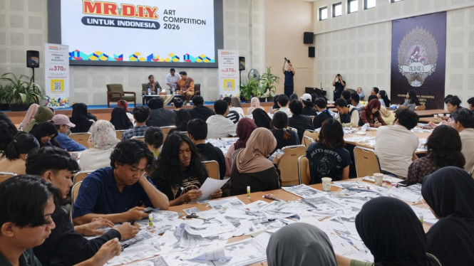Workshop MR.D.I.Y. Art Competition 2026 di kampus ISI Yogyakarta