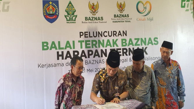 Peluncuran Balai Ternak Baznas Tegal