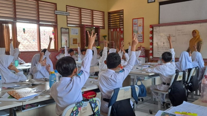 Pendidikan karakter di SD Negeri 4 Wates Kulonprogo.