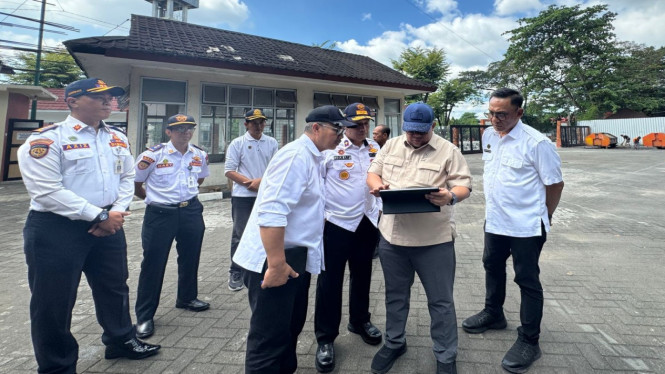 Wakil Menteri PKP RI, Fahri Hamzah, ke kawasan Taman Keselamatan Lalu Lintas Giwangan