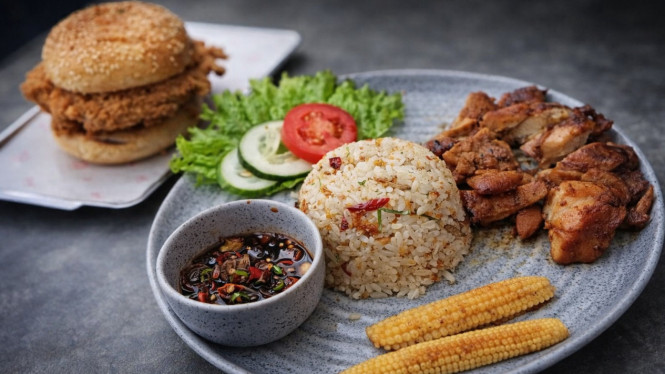 Menu andalan Signature Chicken Crush