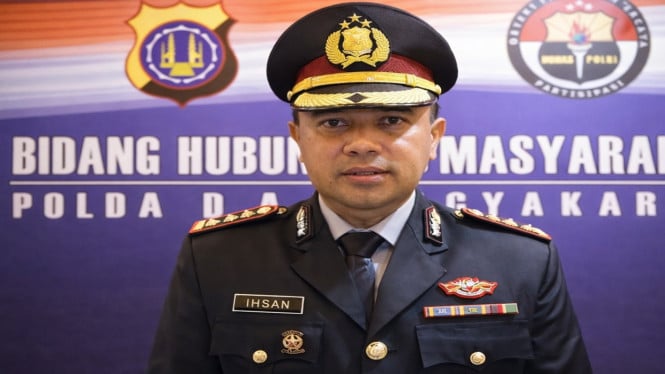Kepala Bidang Hubungan Masyarakat (Kabid Humas) Polda DIY, Kombes Pol Ihsan
