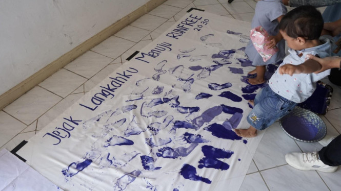 Peringatan World Clubfoot Day 2026 yang digelar Pusat Rehabilitasi YAKKUM