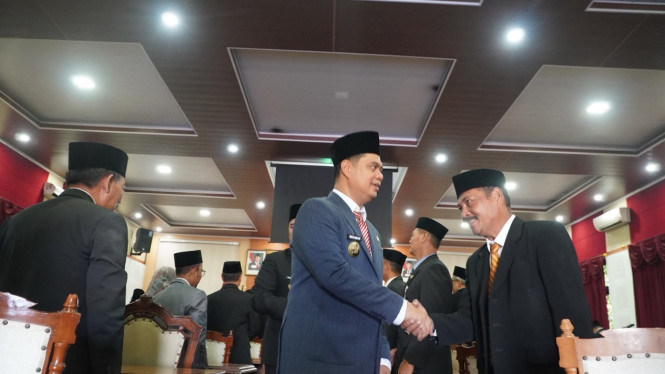 Witiarso Utumo Saat Melantik 37 Pejabat Pemkab Jepara