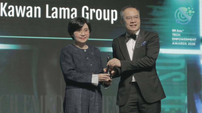 Kawan Lama Group terima penghargaan dalam ajang HR Asia Awards 2026.