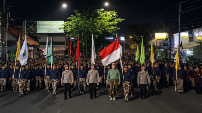 Mubeng Beteng malam 1 Sura Keraton Yogyakarta digelar Selasa